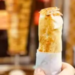 Shawarma With Fries And Cola